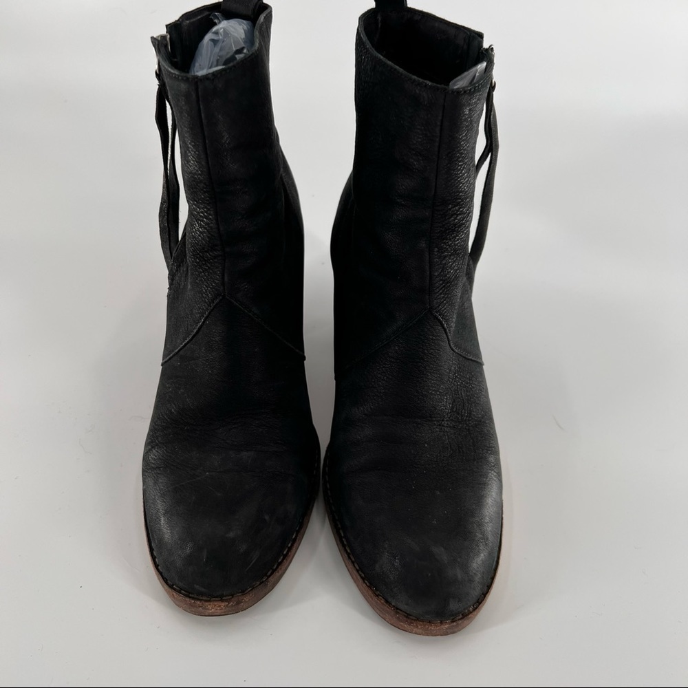 Dolce Vita black suede leather boots shoes 8 - Picture 3 of 14
